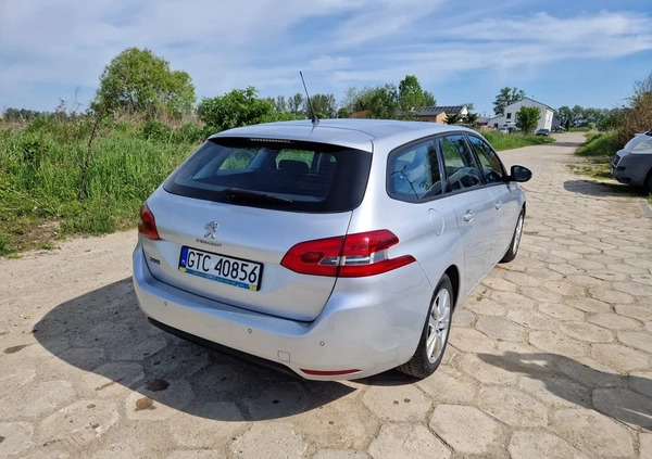 Peugeot 308 cena 28999 przebieg: 240000, rok produkcji 2014 z Tczew małe 11